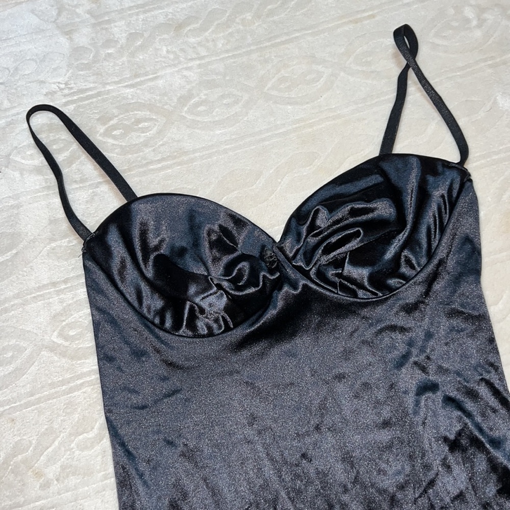 Vintage Victorias‎ Secret Slip dress black medium - Picture 3 of 9